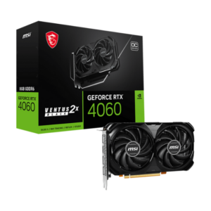 Tarjeta de Video MSI GeForce RTX™ 4060 VENTUS 2X BLACK